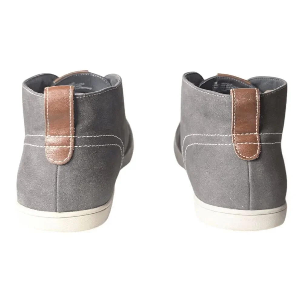 SOHO COBBLER Reece Grey Suede Chukka Boot Size 13